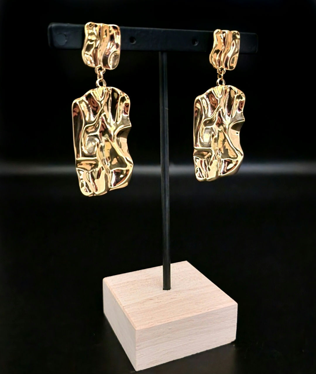 Boucles d'oreilles en acier inoxydable