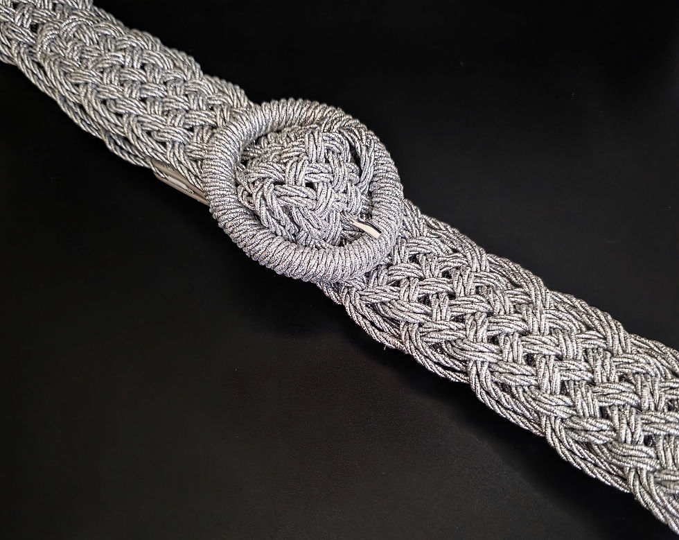 Thumbnail: Ceinture tressée