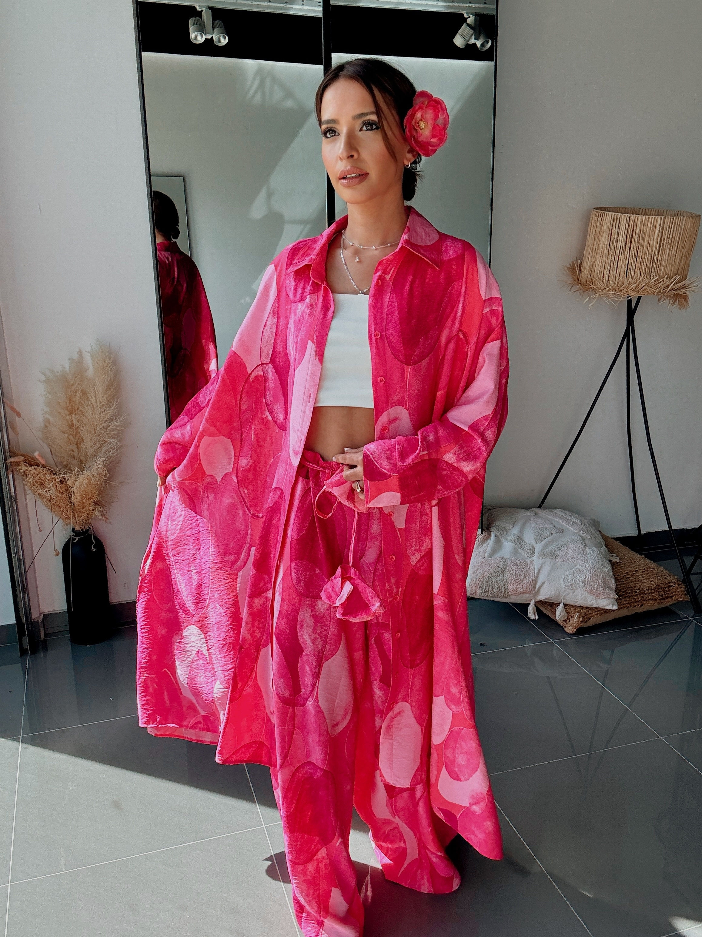 Ensemble imprimé ultra fluide