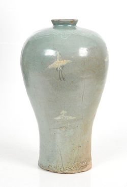 A Korean Celadon Vase, Koryo Period
