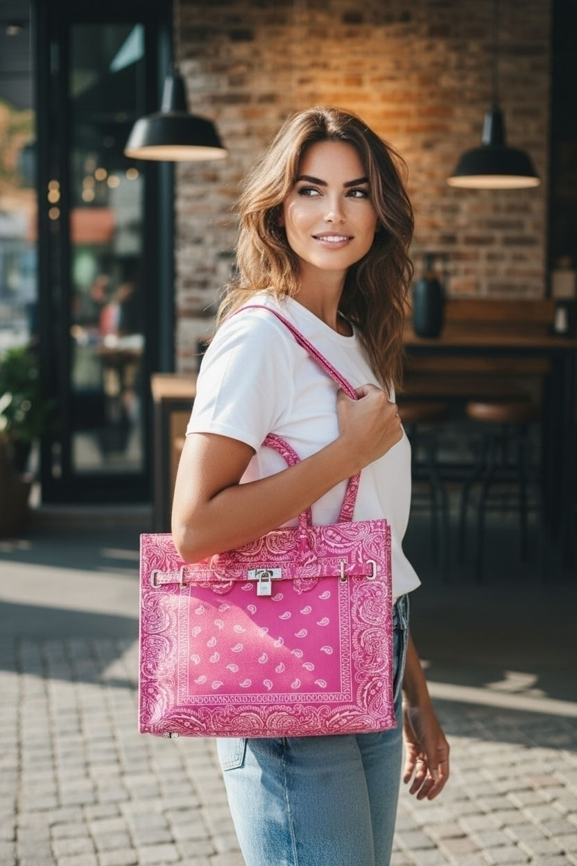 Thumbnail: Sac cabas en tissu