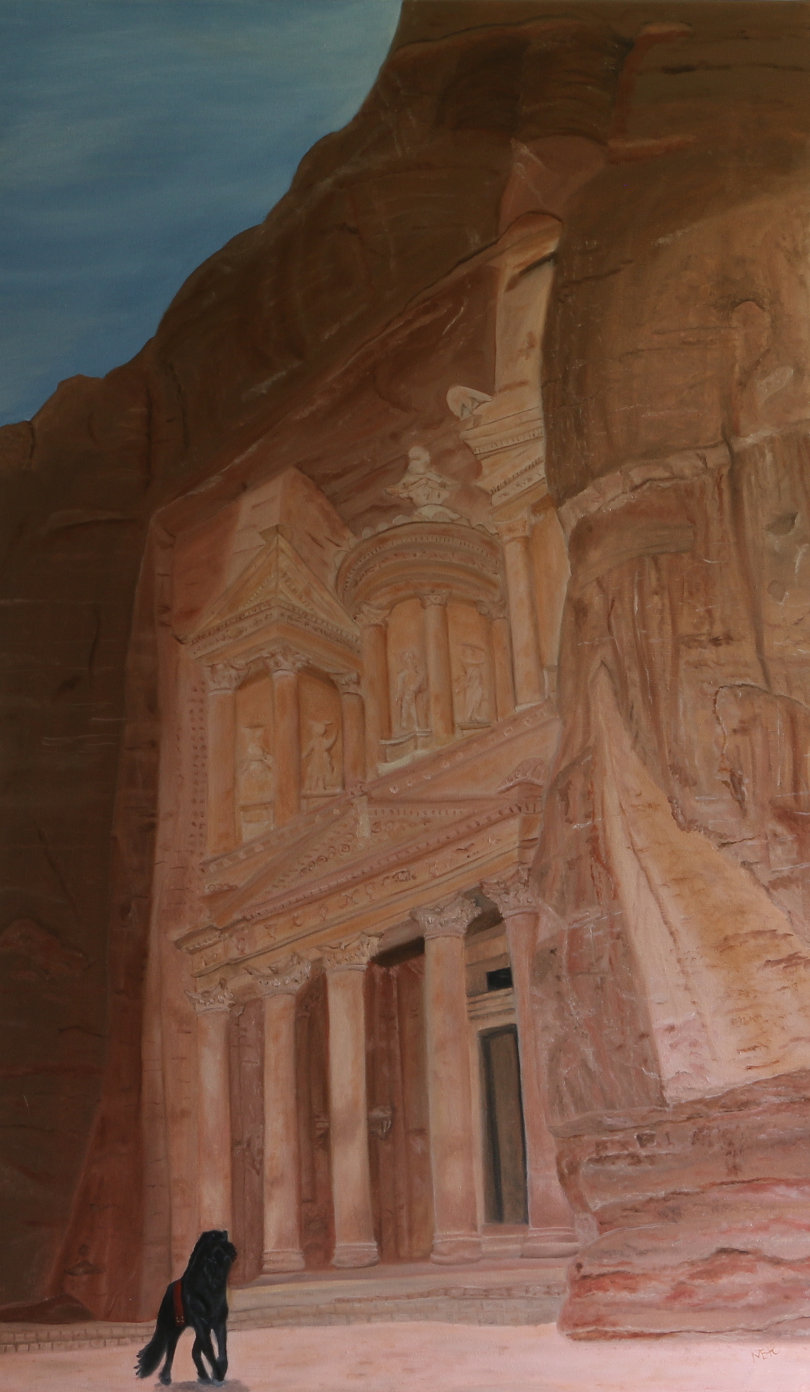 Petra, üzenet a múltból, 60x100 cm
