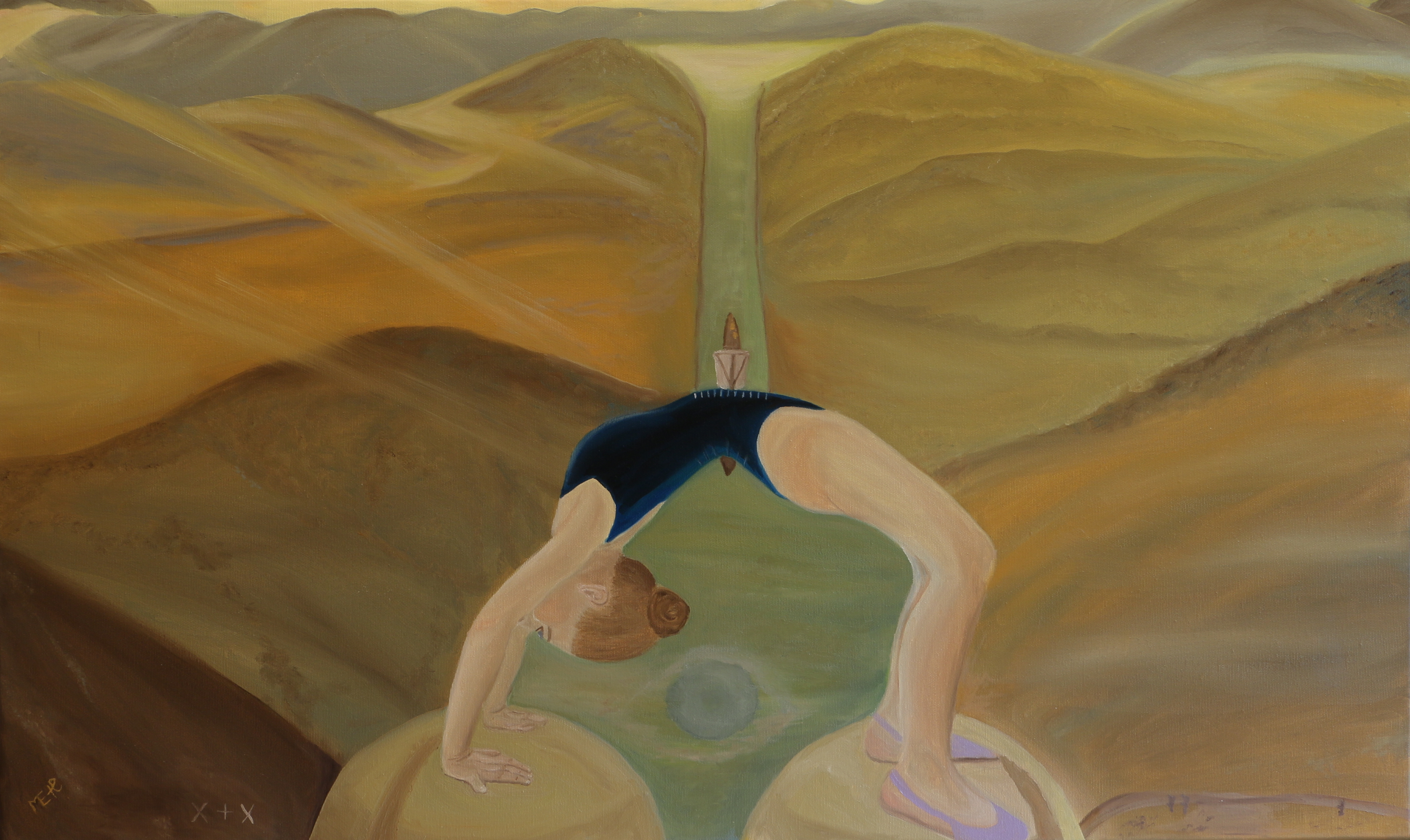 Híd vagy mérleg, 60x100cm
