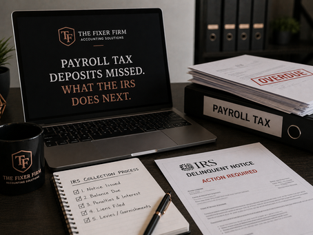 Payroll Tax Deposits Missed. What the IRS Does Next.