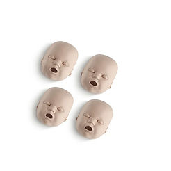 Face skin replacements for the Prestan Professional Infant manikin 4 Pack