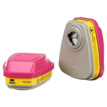 3M 60923 Organic Vapor/Acid Gas Cartridge/Filter P100