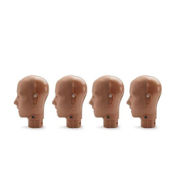 Prestan Jaw Thrust Head Assembly for the Professional Adult Dark Skin Manikin 4 Pack