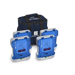Prestan Professional AED Trainer PLUS 4 Pack with English Spanish Modules