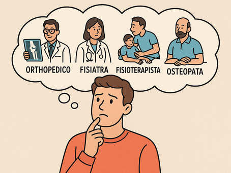 Capire le differenze tra Ortopedico, Fisiatra, Fisioterapista, Chinesiologo LSM,Osteopata D.O, Chiropratico e Personal Trainer
