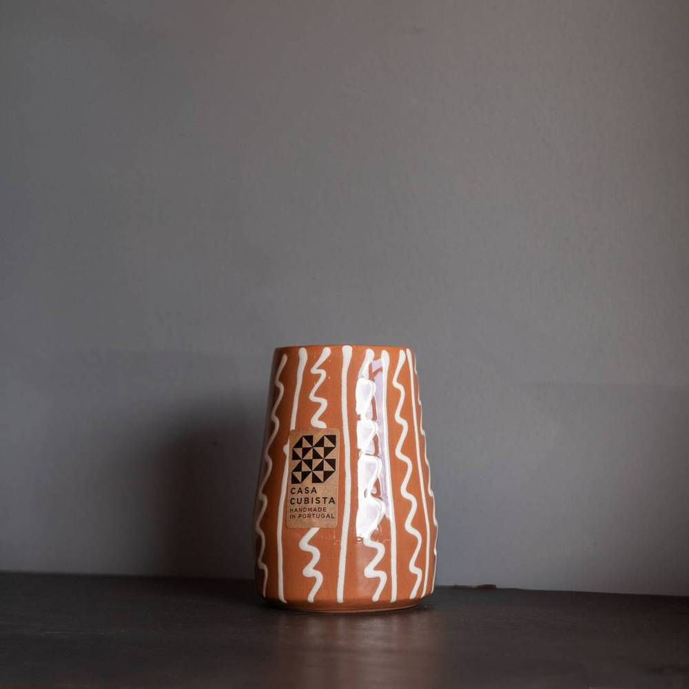 Rabiscos Mini Vase - Branco - Casa Cubista