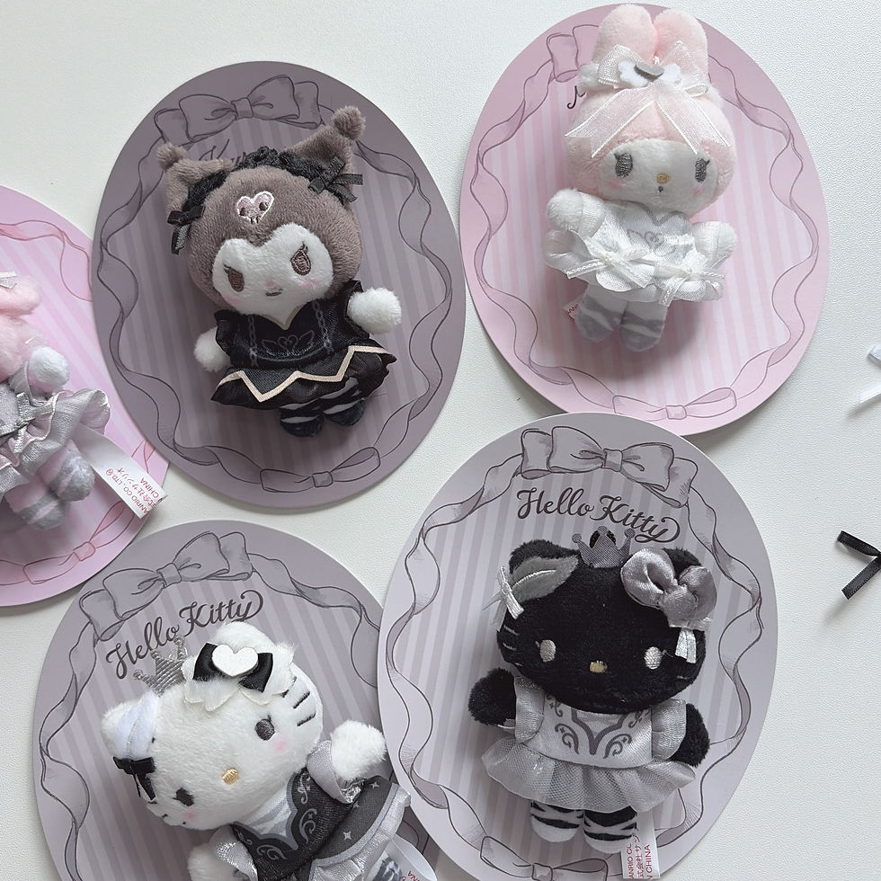 縮圖：[現貨]Sanrio - 中國限定★芭蕾舞系列迷你公仔扣針(共5款)