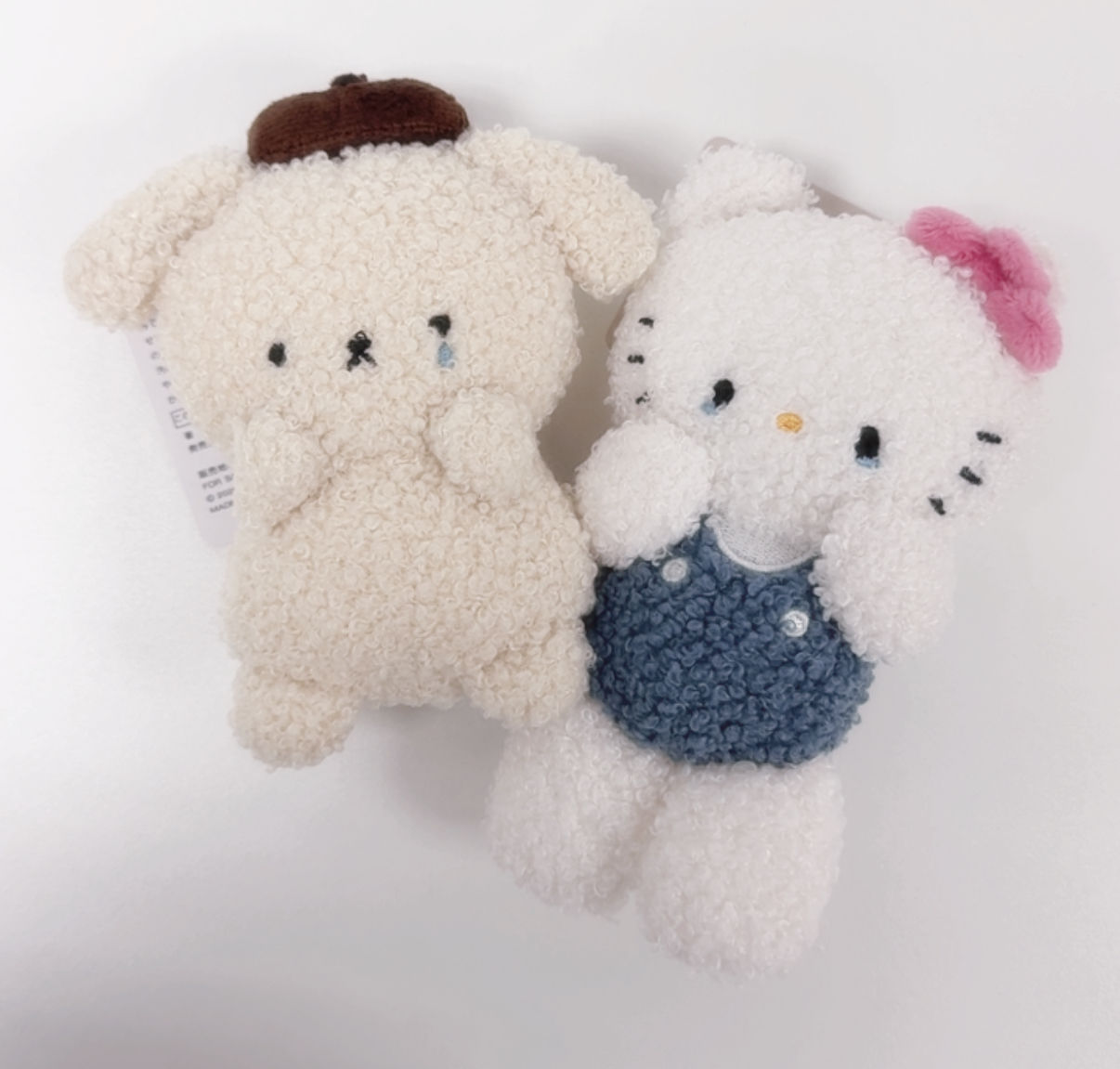 [現貨]Sanrio - 已絕版☆哭哭抱抱公仔掛飾 (全2款)