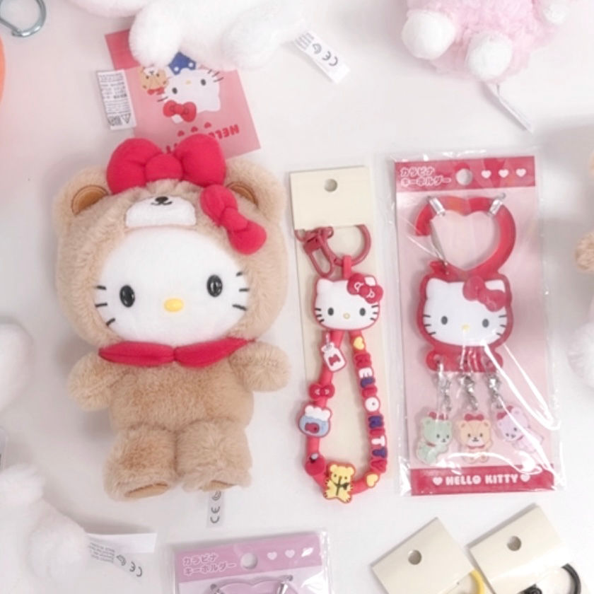 縮圖：[現貨]Sanrio - Kitty/Melody朋友系列登山扣掛件