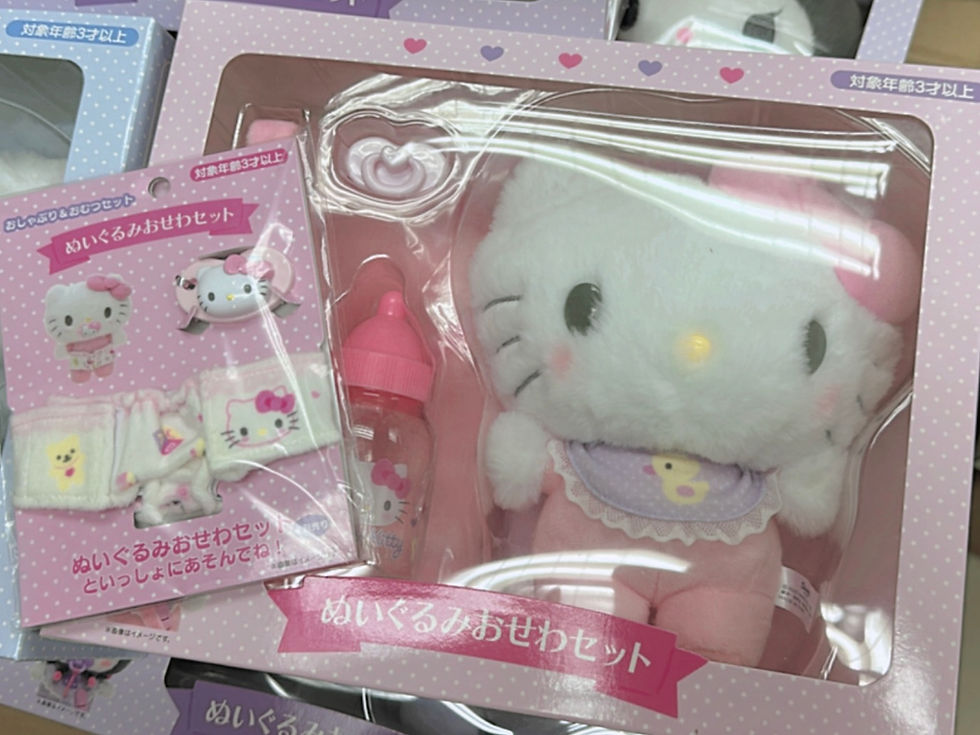 縮圖：[現貨]Sanrio - HelloKitty bb 寶寶禮盒(奶嘴+奶樽)/底褲+奶嘴set