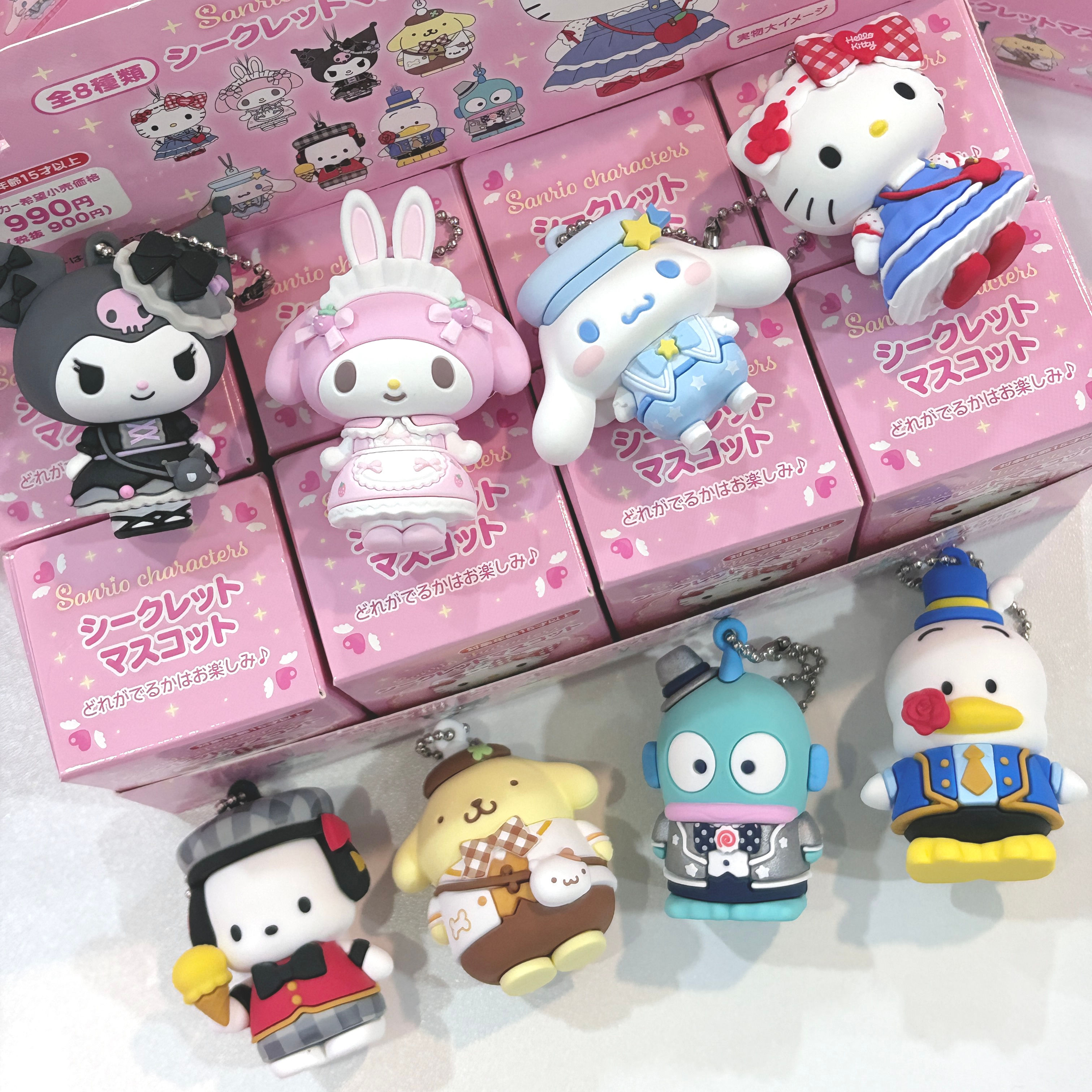 [現貨]Sanrio - 禮服系列迷你掛件盲抽(全8款)