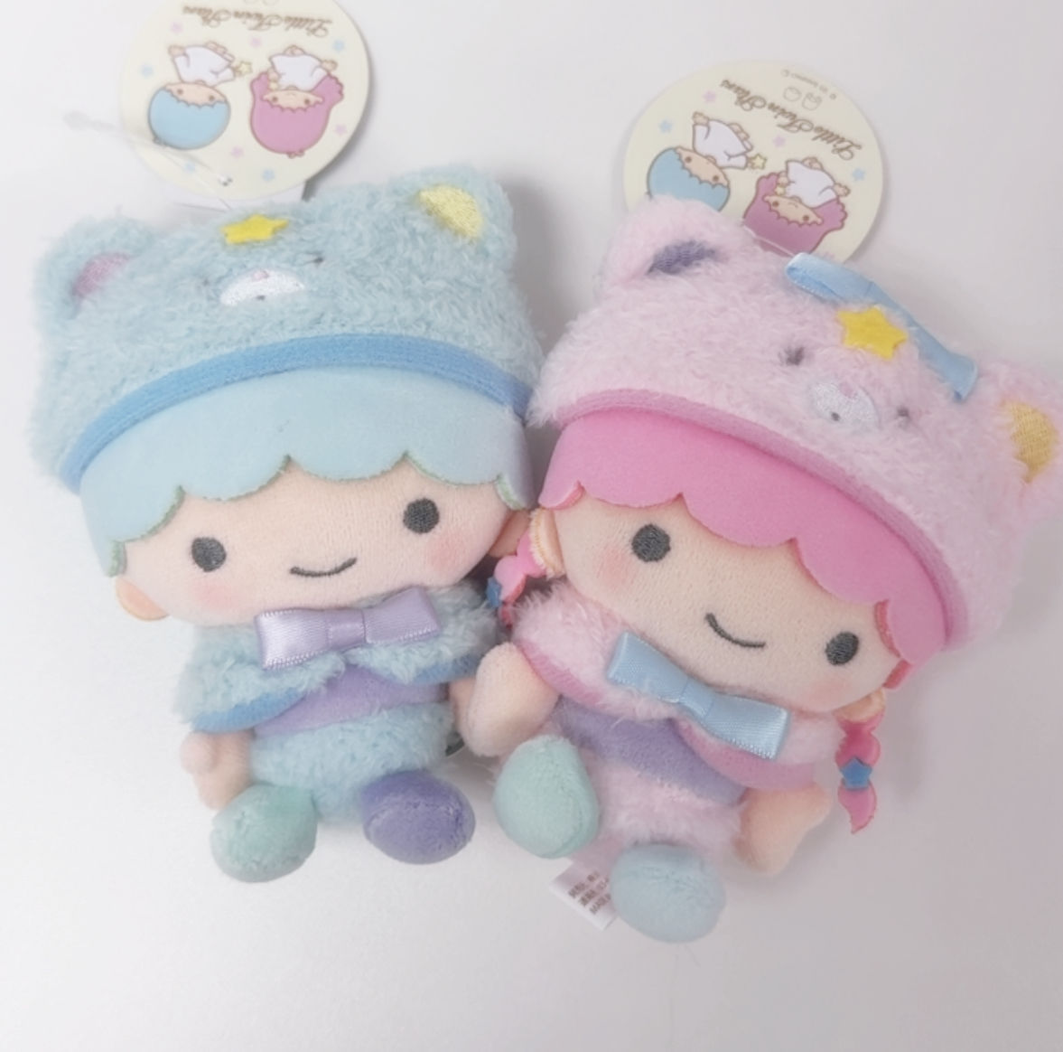 [現貨]Sanrio - little twin stars熊熊睡衣掛件公仔 (全2款)