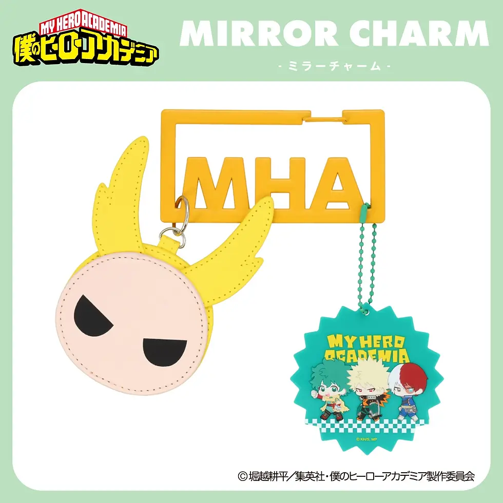 縮圖：[代購]我的英雄學院 - 可愛Q版皮革鏡子掛件 (全2款)