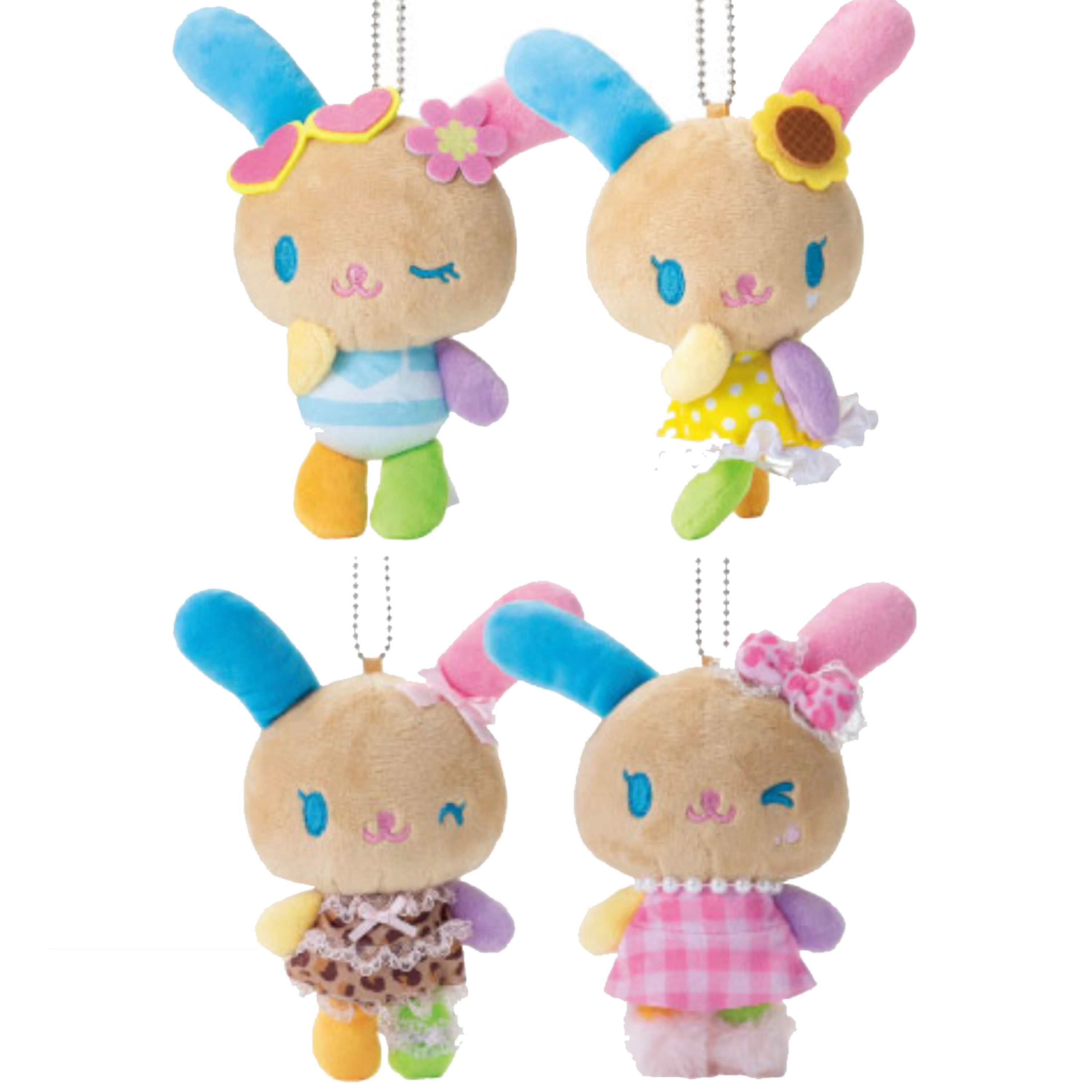 [代購]sanrio - usahana 掛飾公仔再販 (全6款)