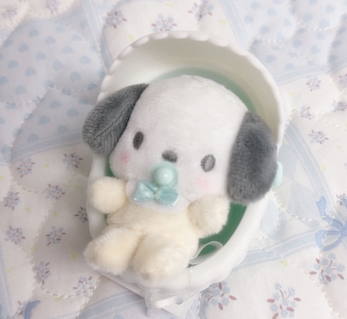 [現貨]Sanrio - 已絕版!!pc狗 BB造型公仔><