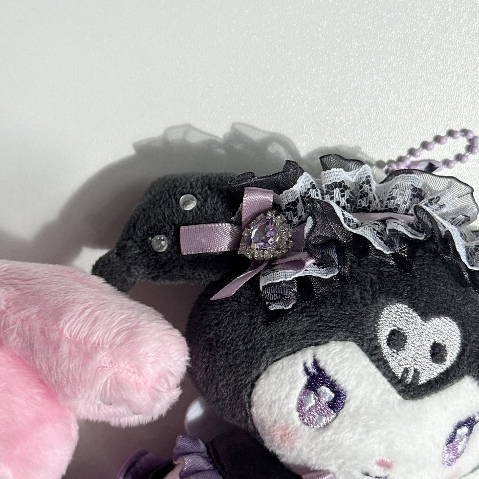 縮圖：[現貨]Sanrio - Nocturne系列心跳戰士公仔掛飾（全4款）