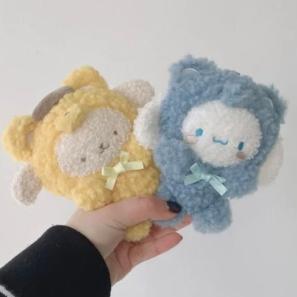 縮圖：[代購]Sanrio - 毛毛熊仔裝公仔掛飾 (全6款)