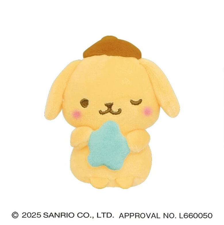 縮圖：[現貨]Sanrio - 布甸狗單眼睡覺覺睡衣系列掛件/9CM公仔
