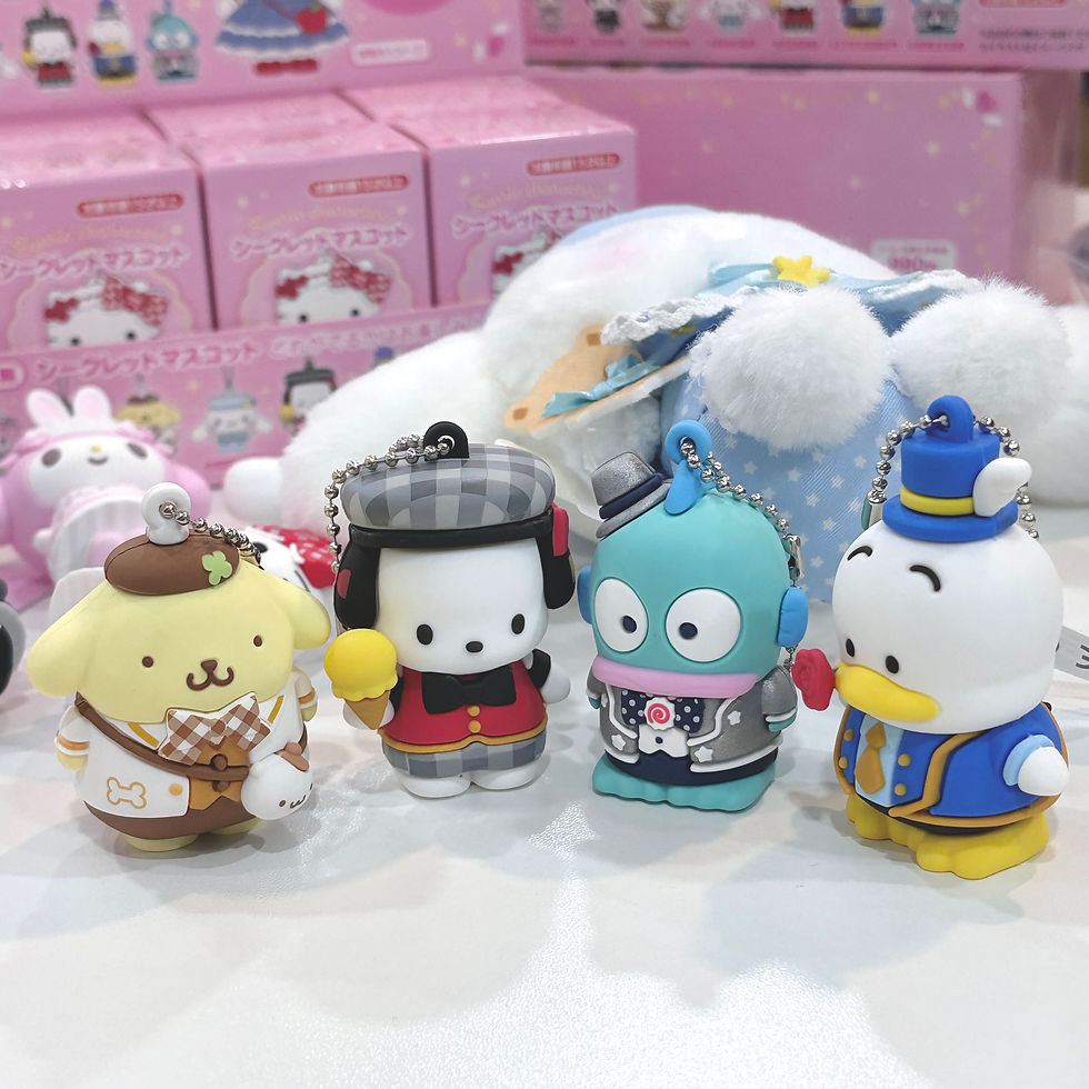縮圖：[現貨]Sanrio - 禮服系列迷你掛件盲抽(全8款)