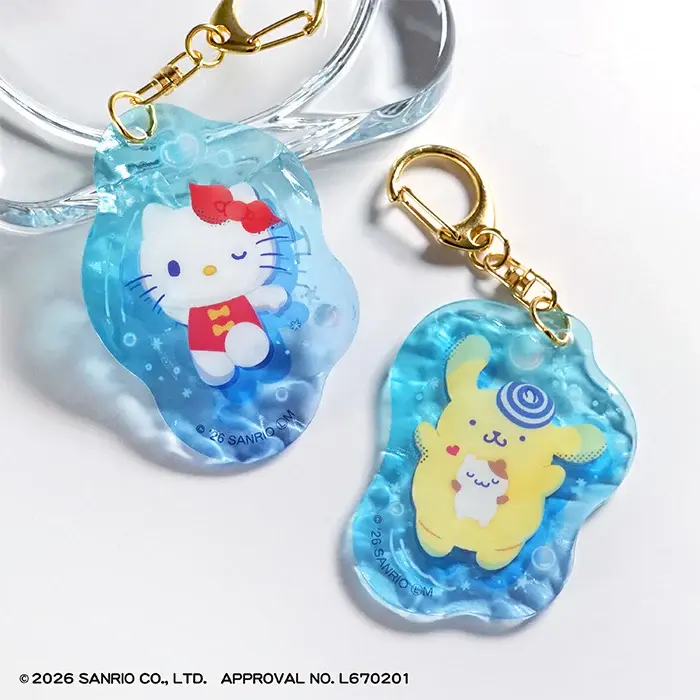 縮圖：[預訂]Sanrio - 夏日海灘系列透藍掛件(全10種)