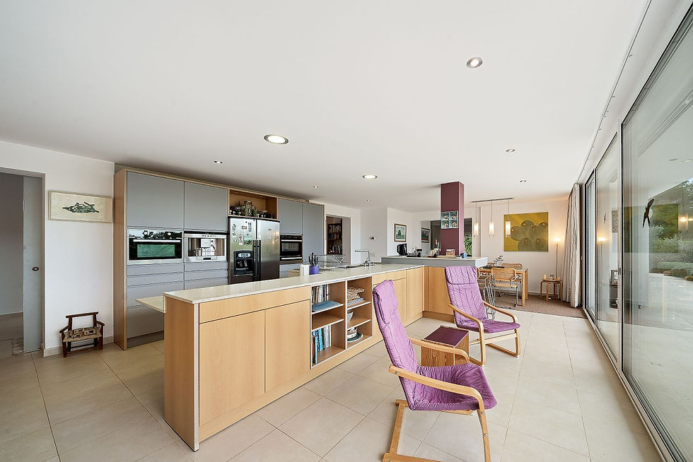 Kitchen area with dining table and chairs, Costa de los Pinos villa