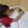 Criança em terapia pedagogica no Gabi