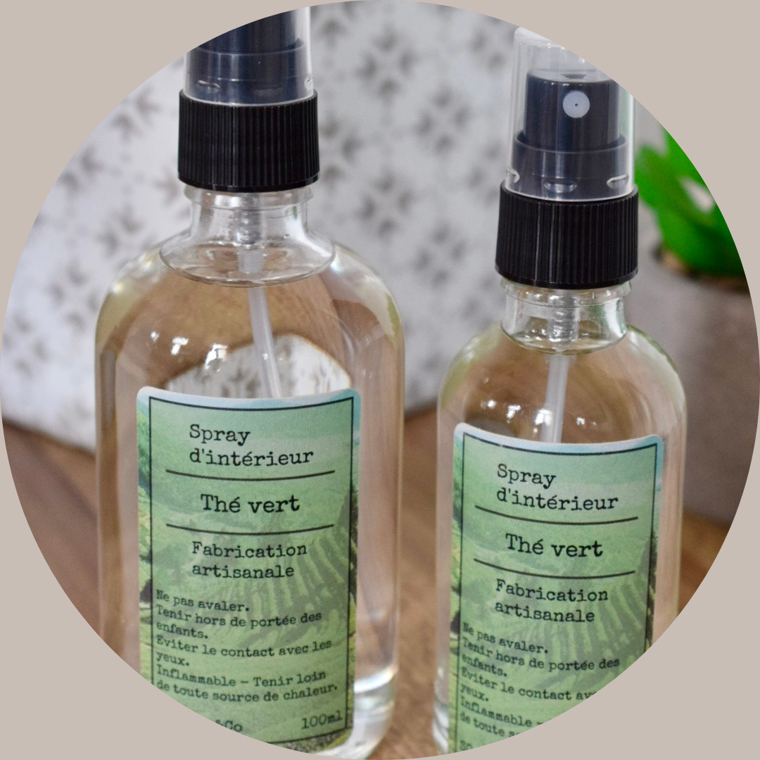 Sprays d'intérieur Thé vert