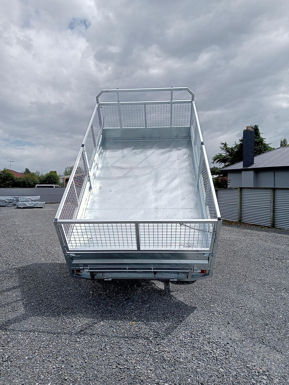 Thumbnail: TorFlex Commercial Dumper Trailer 3.6m x 2.1m 3500kg with 600mm Cage