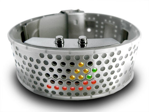 Светодиодные часы Magneto White