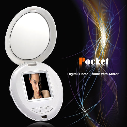 Цифровая фоторамка - зеркальце