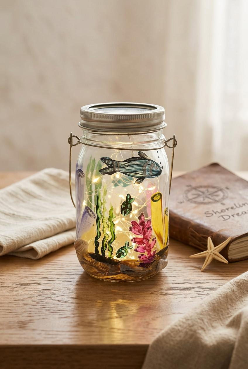 Summer Splash Hanging Lantern | $35