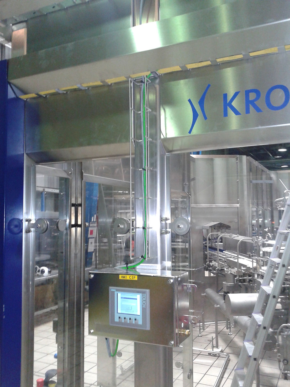Instalacion transportes llenadora L6 Cerveceria Quilmes Zarate