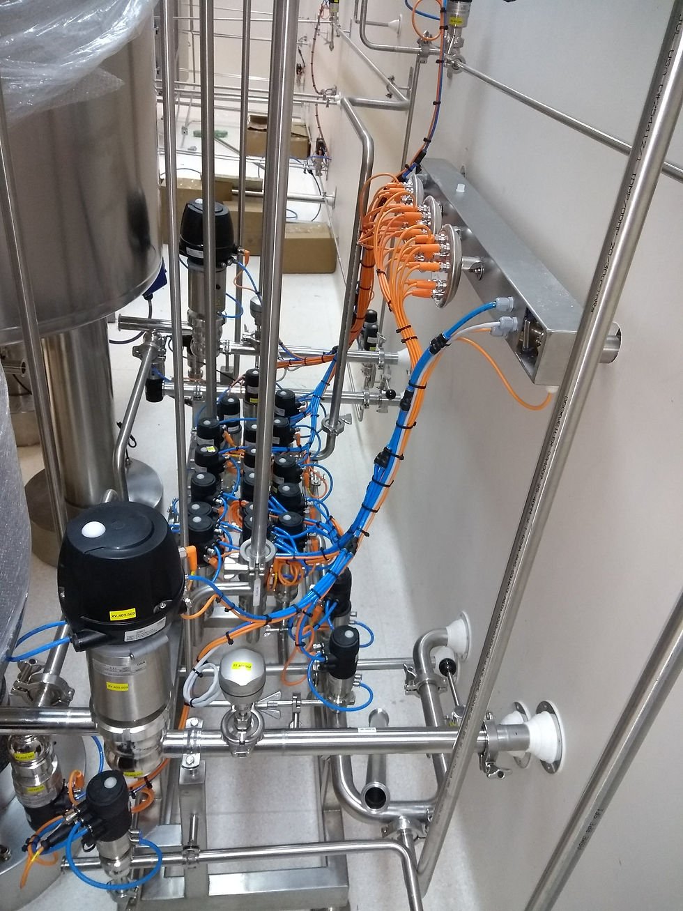 Instalación planta vacunas SANOFI