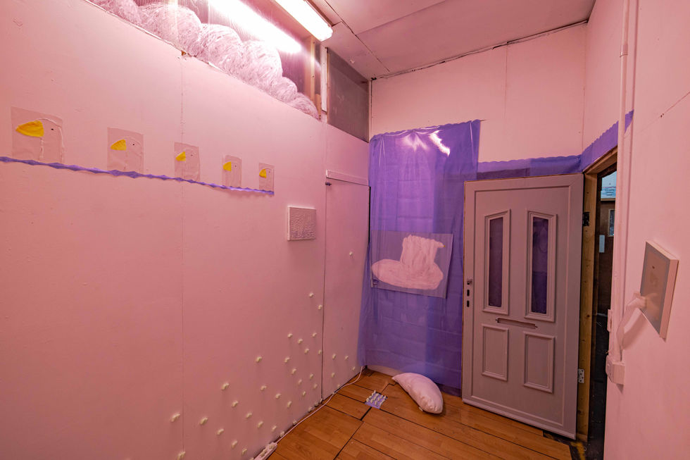 Installation by Hong Kong UK-based artist Jessie Cheuk Lam Tam Be Friend OK?