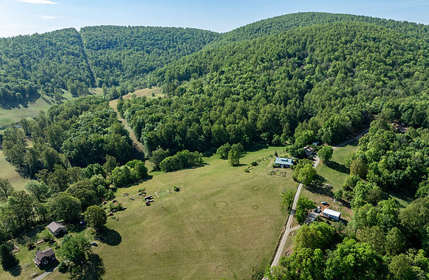 Southwest Blue Ridge Mountains Aerial view