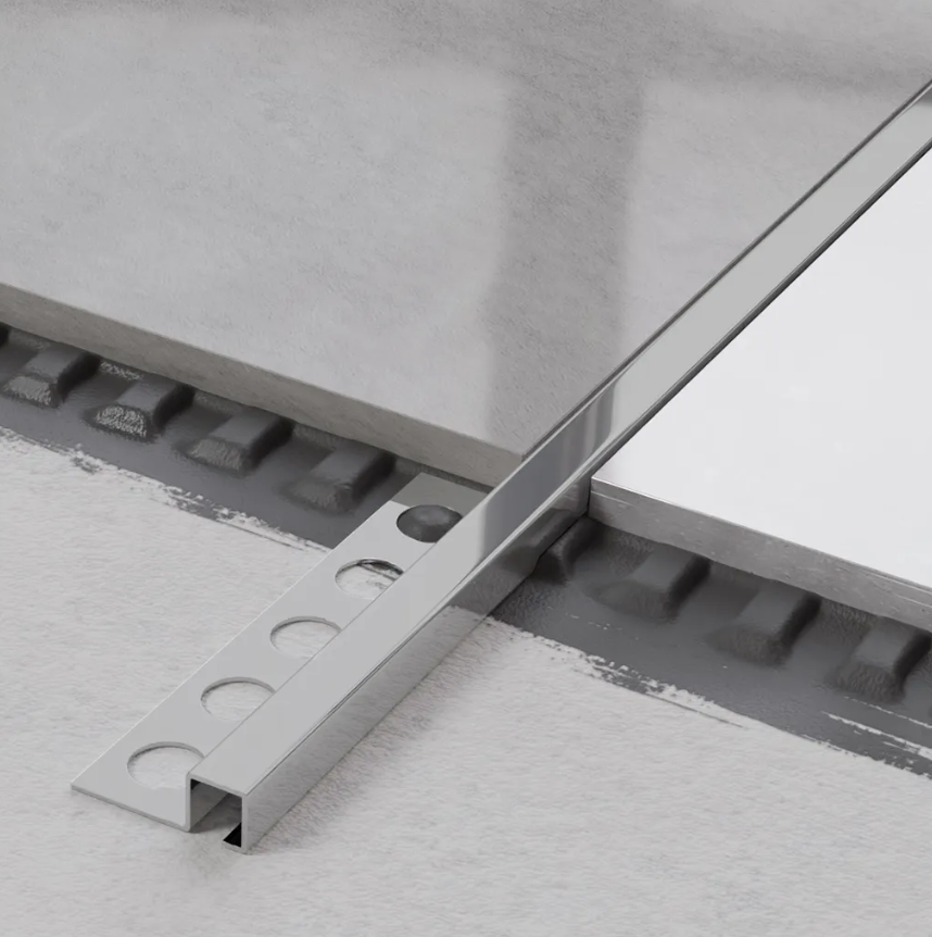 Miniatura: V - Perfil de Terminación Cuadrado - Plata