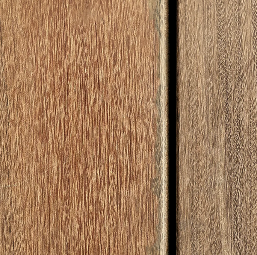 Miniatura: V - Deck Macizo Madera