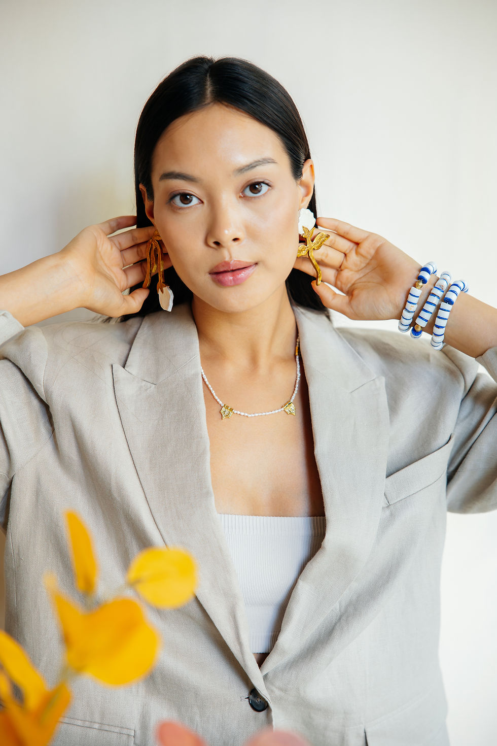 Küçük resim: KARIA - Çiçeksi Küpe
