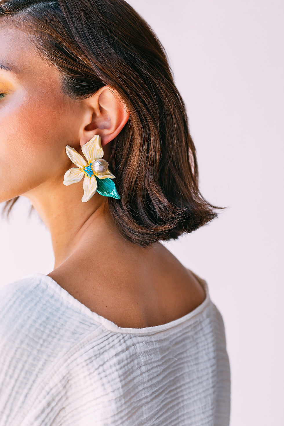 MIRA - İnci Detaylı Küpe