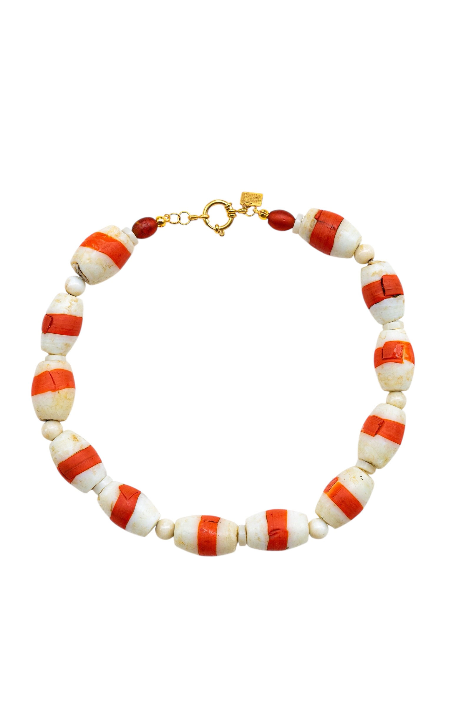 No.28 - Marine Indian Vintage Bead Necklace - S/S '26