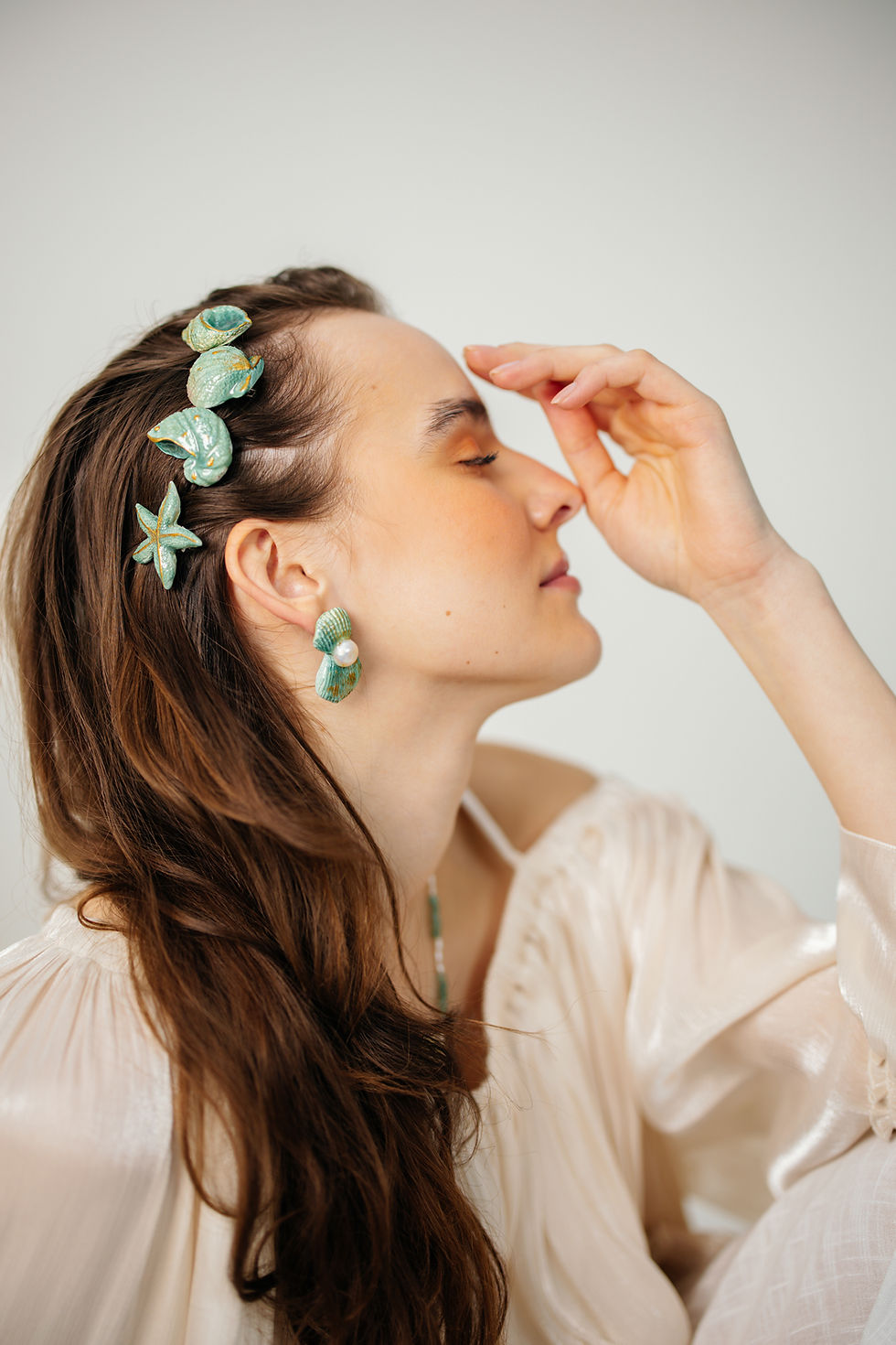 Thumbnail: GIFTS FROM THE SHORE - Claw Hair Clip Set - S/S '26