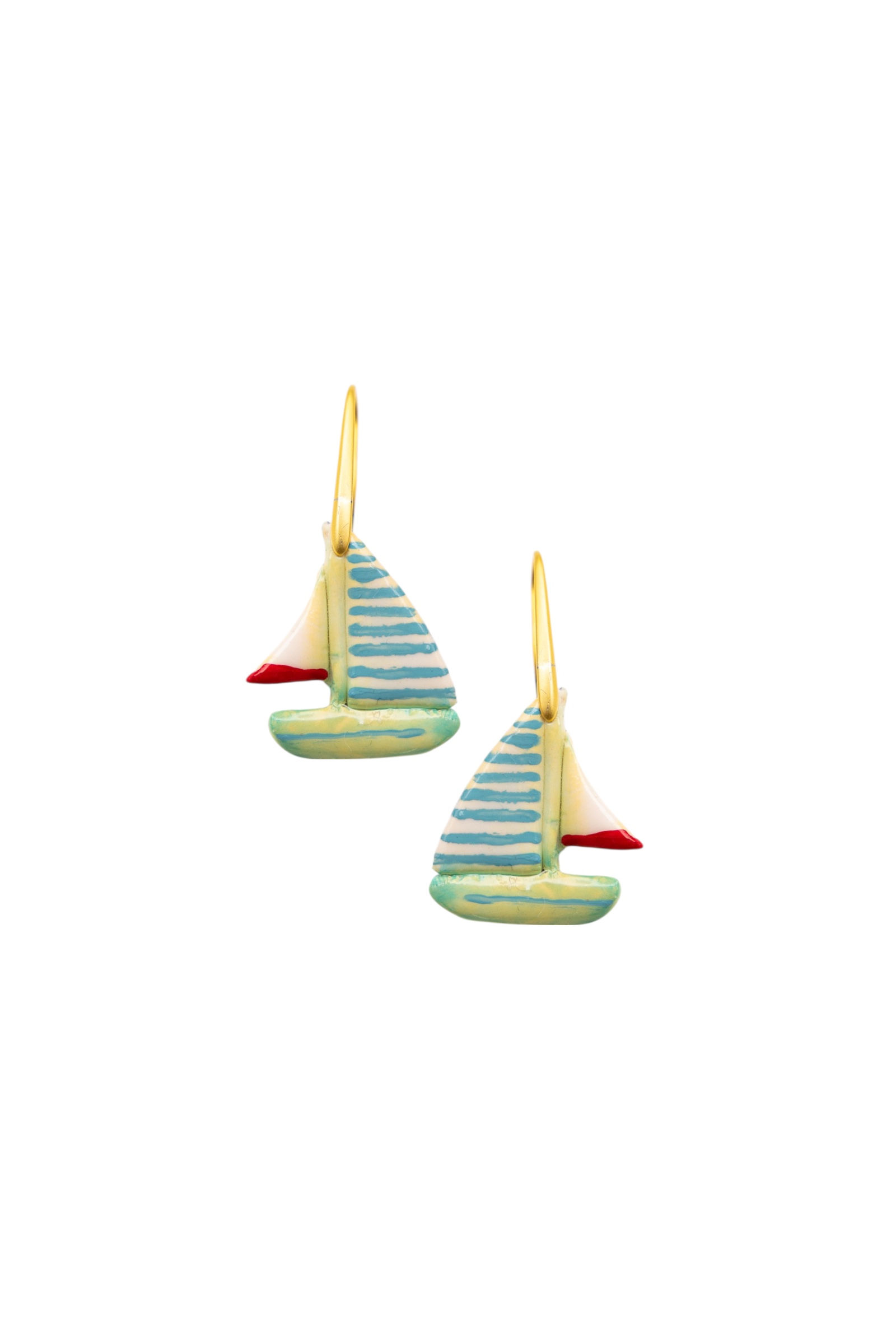 SAIL AWAY - Sailboat Earrings - S/S '26