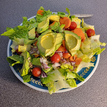 Photo of homemade salad