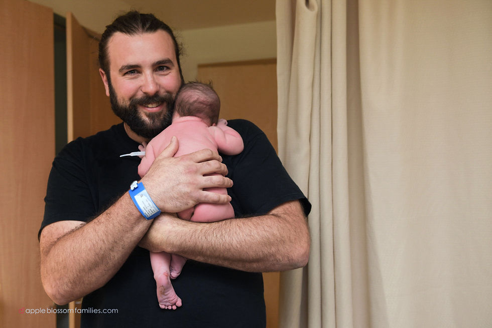 Vancouver Birth Photographer Apple Blossom Families