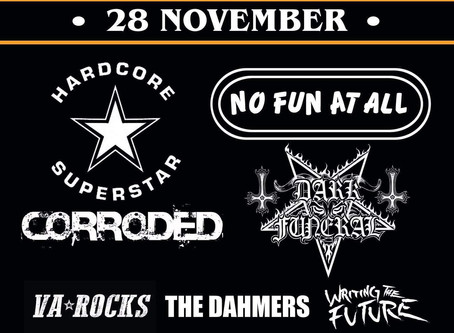 KRISTIANSTAD ROCKFEST 2020 FLYTTAR IN OCH FYLLER PÅ LINUPEN!