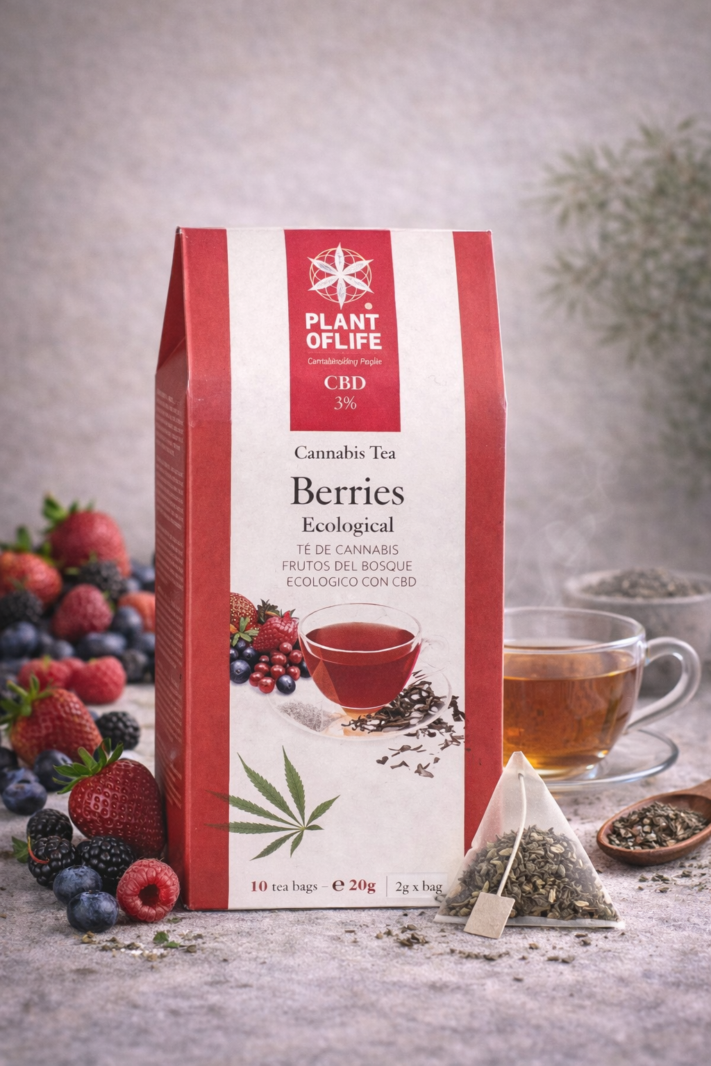 Infusion CBD Berries Bio – Plant of Life